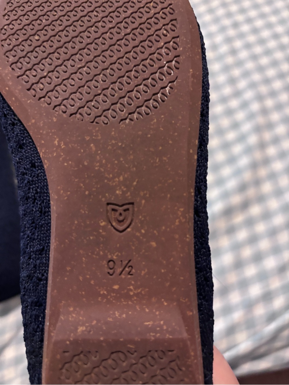 Rothy's Square Toe Ballet Flats - Navy - Picture 5 of 7